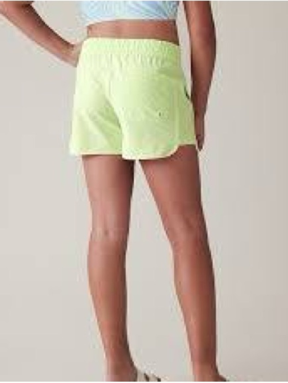 Athleta Lime Green Dive in Boardshorts - Picture 2 of 5